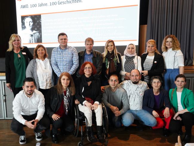 Admir Bulic und das Team der Integrationsagentur Gelsenkirchen